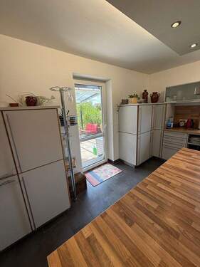 Küche mit Terrassentür - 