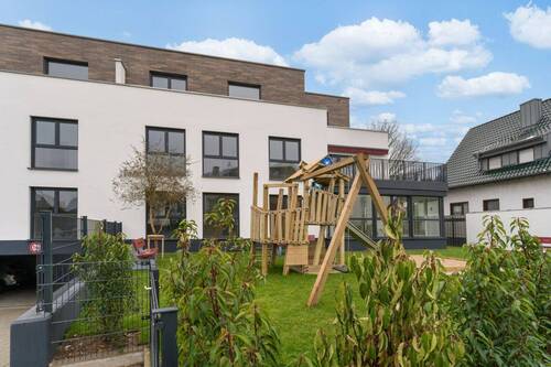 Aussenansicht - Neubau - Großzügige 4-Zimmer-Wohnung mit Wintergarten und Top-Ausstattung WE A.02