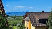Balkon West See- und Bergsicht - Helle Maisionettewohnung mit See- und Bergsicht in Wasserburg-Selmnau