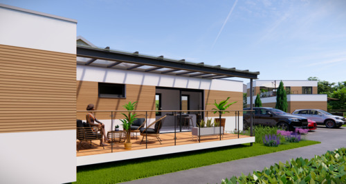 T-Cube I 75,38 qm - NEUBAUPROJEKT I T-Cube I Moderne Holzmodulhäuser in Ernsgaden auf Pachtgrundstück