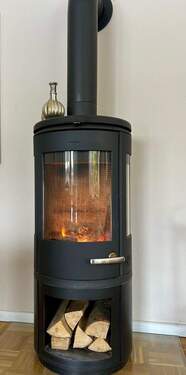 Der Kaminofen im Wohn-/Essbereich... - 