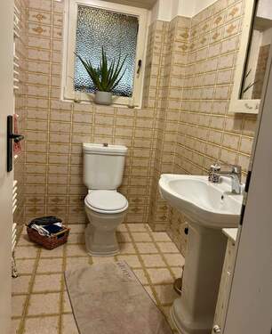 Gäste-WC mit Fenster im EG - 