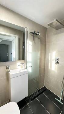 Gäste WC mit Dusche - 