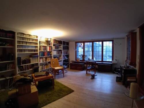 Wohnen/Bibliothek EG - 
