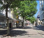 Zugang von Bahnhofstraße - Attraktive Gewerbeeinheit in Fußgängerzone von Singen zum 01.12.25 oder früher verfügbar