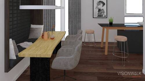 Ansicht Esszimmer/Küche - 