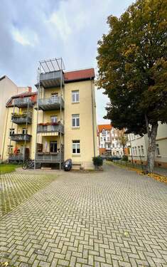 Rückansicht - 3 Zimmer Etagenwohnung zum Kaufen in Erfurt