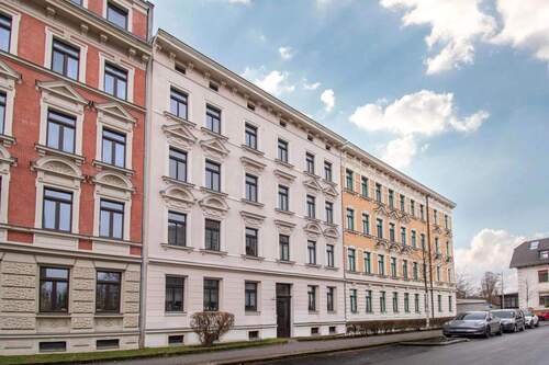 Gebäudeansicht - 3 Zimmer Etagenwohnung zum Kaufen in Leipzig