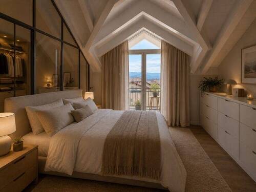 Visualisiertes Schlafzimmer - 