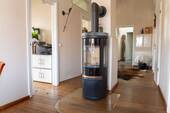 Flurbereich mit Ofen - 
