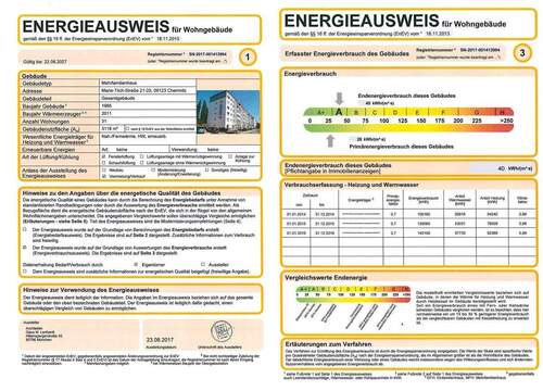 Energieausweis - 