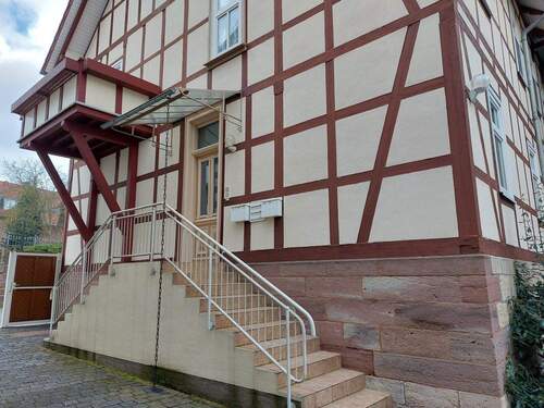 Doppelläufige Hauseingangstrep - Gewerbeobjekt (Büro, Produktion, Verkauf) in Leinefelde-Worbis