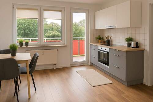 Küche (Einrichtung visualisiert) - 