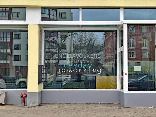 Fensterfront Coworkingspace - Verkauf Teileigentum - Extravagentes Büro mit Galerie in Wilmersdorf