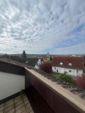 Aussicht aus Dachloggia - 
