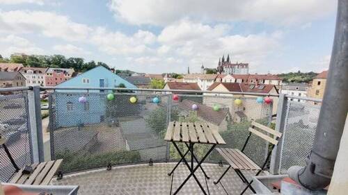 Balkon mit Ausblick - 