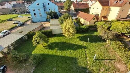 Aussicht Hof vom Balkon - 