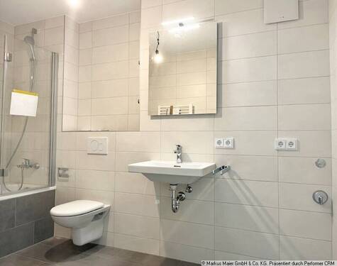 Bad - 3 Zimmer Etagenwohnung in Erding