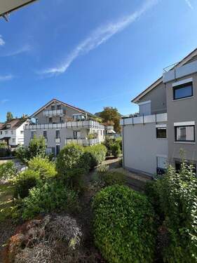 Blick vom Balkon - 3 Zimmer Etagenwohnung zum Kaufen in Heppenheim