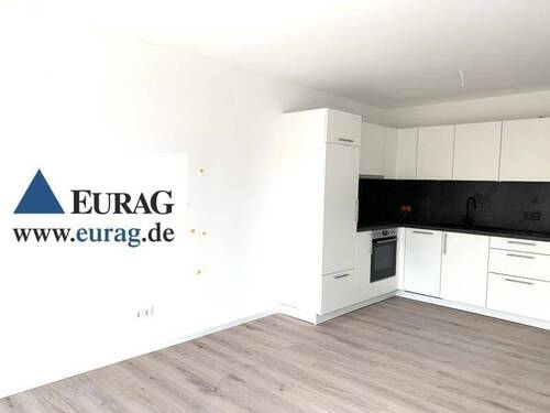 Küche Wohnen - N-Schweinau: Erstbezug! Modern und kompakt - 1-Zi-Whg. (3.OG) mit EBK, Balkon, Aufzug