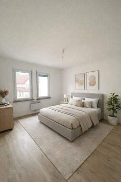 Einrichtungsidee Schlafzimmer - 2 Zimmer Etagenwohnung zum Kaufen in Stuttgart