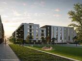 Außenvisualisierung 3 - Etagenwohnung mit 85,80 m&sup2; in Weingarten zum Kaufen