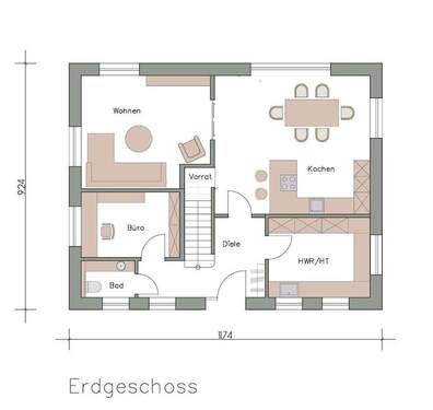 Bild 2 - 4 Zimmer Einfamilienhaus in Westersander