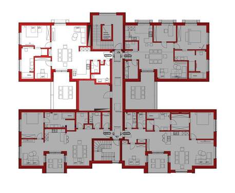 Dachgeschoss - 2 Zimmer Etagenwohnung in Werlte
