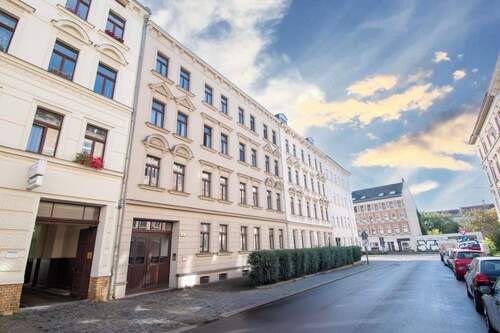Gebäudeansicht - 3 Zimmer Etagenwohnung zum Kaufen in Leipzig