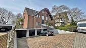 Hausansicht mit Tiefgarage - Etagenwohnung mit 150,00 m² in Düsseldorf zum Kaufen