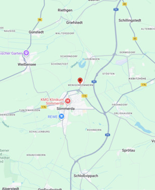 Lage - Grundstück zum Kaufen in Sömmerda