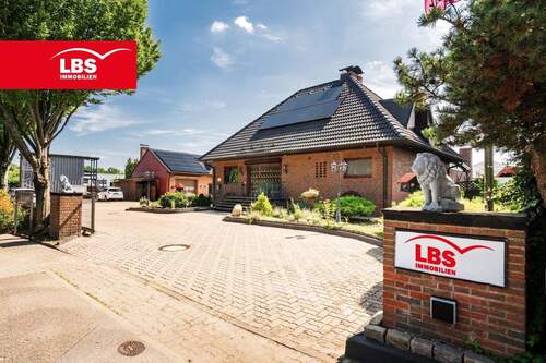 Vorderansicht - Hochwertig Modernisiertes Einfamilienhaus+ Gewerbehaus in Neu Wulmstorf