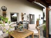 Überdachte Süd-Terrasse - 79777 Ühlingen-grenznahes Traumhaus mit Garage und viel Platz sucht Familie zum wohnen-leben-spielen-grillen und toben