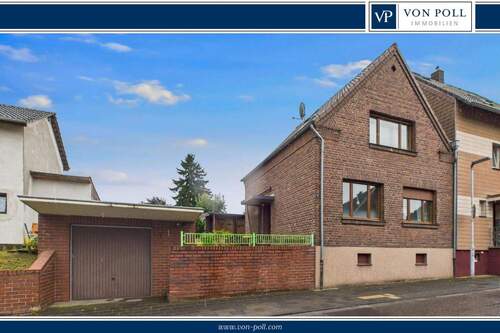 Titelbild - Sanierungsbedürftiges Einfamilienhaus mit Garage und Garten in Bergheim-Glessen