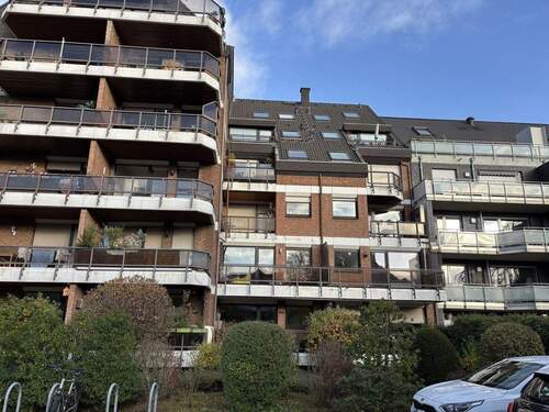 Rückansicht - 3 Zimmer Etagenwohnung zum Kaufen in Krefeld