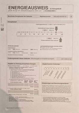 Energieausweis - 