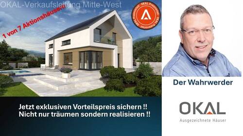 Bild 1 - WOHLFÜHLHAUS MIT AUSSICHT - Variante Satteldach