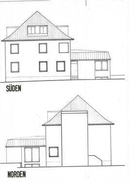Ansicht Nord/Süd - 