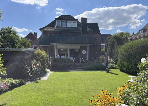 Blick vom Gartenpavillon - 1 Zimmer Mehrfamilienhaus, Wohnhaus zum Kaufen in Greven