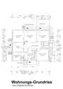 Wohnungs-Grundriss - 