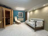 Keller - Sauna mit Ruheraum u. Dusche - 