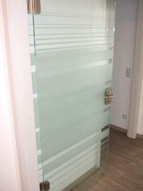 diverse Glastüren in den Wohnungen - 