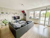 Wohnzimmer OG - Doppelhaushälfte mit 157,30 m² in Olfen zum Kaufen