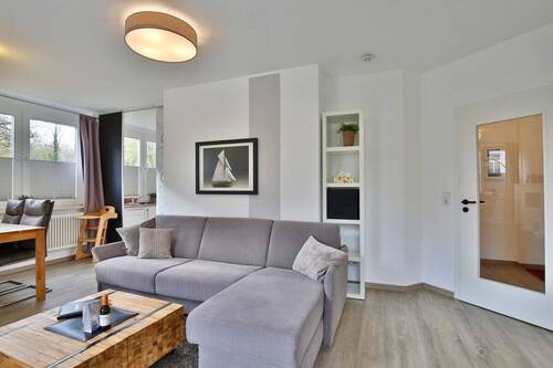 Wohnzimmer - Etagenwohnung mit 76,30 m&sup2; in Wangerooge zum Kaufen