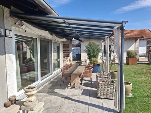 Terrasse, überdacht - Mehrfamilienhaus, Wohnhaus mit 238,00 m&sup2; in Rottenbuch zum Kaufen