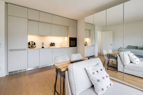 Bulthaup Küche - Exklusives, lichtdurchflutetes 1-Zimmer-Apartment in der Au-Haidhausen