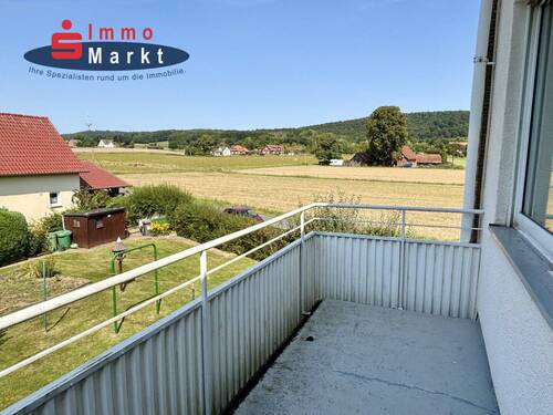 Balkon - Zugang vom Schlafzimmer - Reihenendhaus mit 87,00 m² in Porta Westfalica zum Kaufen