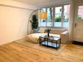 Wohnzimmer Ansicht 2 - 2 Zimmer Etagenwohnung zum Kaufen in Hamburg