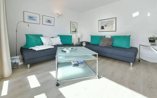 Wohnzimmer - 2 Zimmer Etagenwohnung in Wangerooge