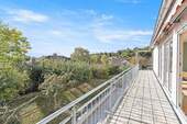 Balkon zur Terrasse oben - 